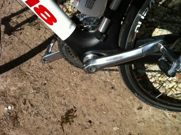 Upsss maybe I should use stronger crancks on next race???