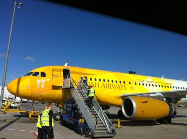 rupaharia's tweet photo. RT @DavidBondBBC: This is how Olympic flame will get to Britain on Friday. Heading to Athens this am for handover http://t.co/ZShqsnE1