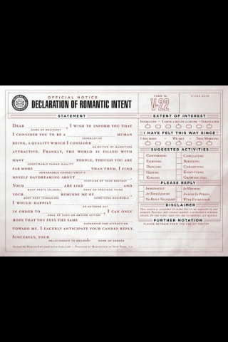 caralluch's tweet image. Oh Internet, the things you come up with! It even has a Disclaimer! LOL. #declarationofintent