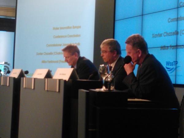 Commissioner Janez Potocnik gives an excellent close to a great two days at Water Innovation Europe