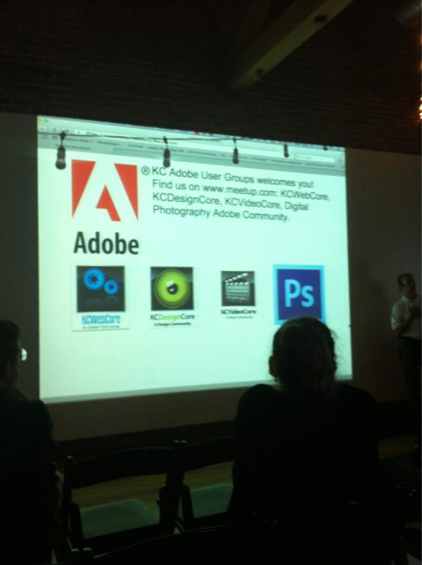 subbob's tweet image. At the CS6 launch party associated with #D2WC