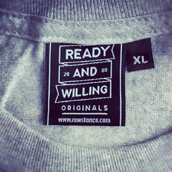 RAWgear's tweet photo. Neck Labels on! http://t.co/dIAYXZiC