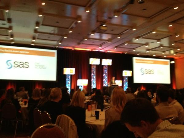 marketing_assoc's tweet image. We'd like to give a HUGE thanks to our exclusive sponsor SAS! They helped make this great day possible #ddo12