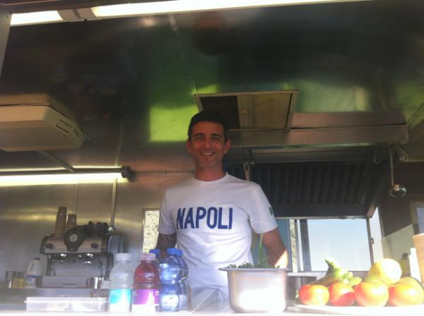 food24's tweet photo. Hot Italian chef at Oudekraal every Wednesday in his #foodtrucks ... Sizzling! @cpfoodtrucks http://t.co/ul5CrkKq
