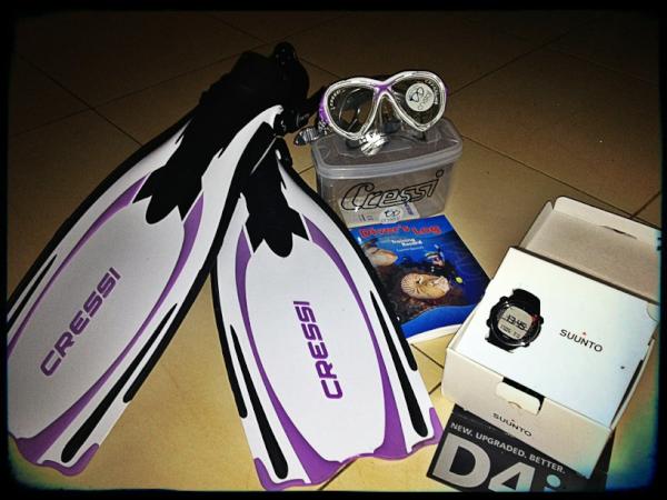 New equipment keep diving...