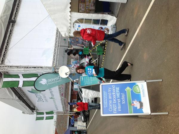 europasatbb's tweet image. @DevonCountyShow we are at the #devonshow today demoing Tooway Satellite Broadband. Road 8 stand 346