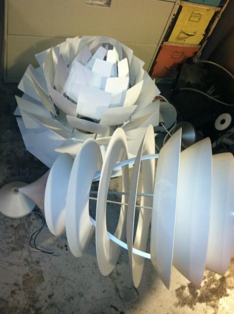 LightsofIndy's tweet photo. Two Louis Poulsen fixtures for sale. Cheap! Gently used http://t.co/iSfwfeQo