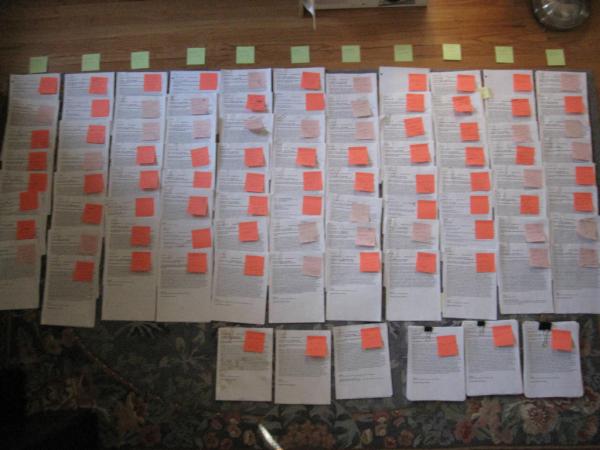 DanielMerkle's tweet photo. This is what the #aapor conf. program looked like on my office 
floor 6 months ago. Looks a lot better in printed form. http://t.co/0FuC6UiU