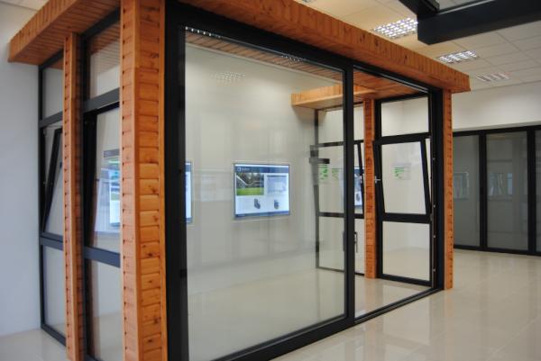 Another picture of our new showroom... #aluminium #windows