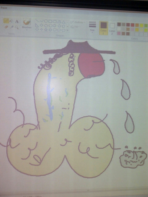 Chris_Moore22's tweet photo. What I get up to in college. #masterpiece #jewishcock http://t.co/WlfBJsAD