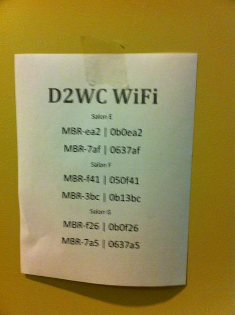 subbob's tweet image. For those that do not have them yet  #d2wc