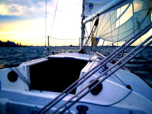 First sail