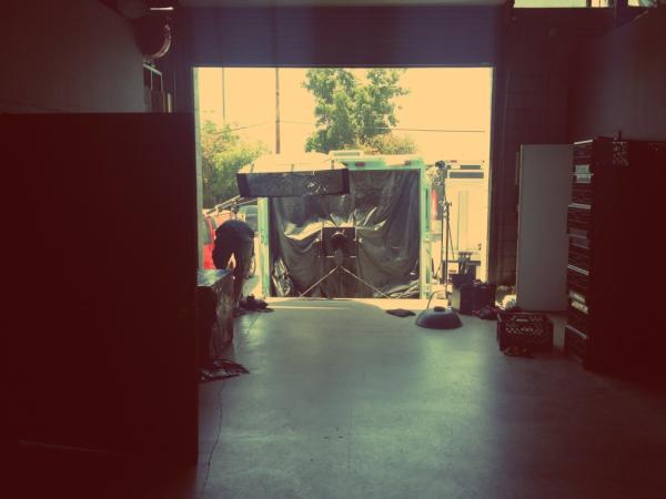 silverandlight's tweet photo. Silver and light first studio shoot. LA ! http://t.co/D4D9rcHR