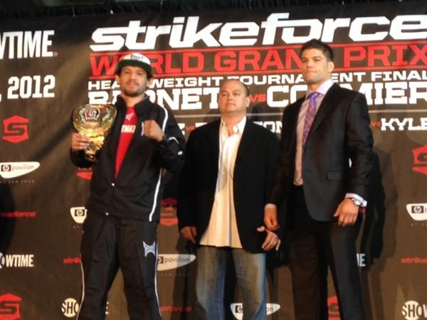 dannyrube's tweet photo. Melendez vs Thompson Faceoff @GilbertMelendez http://t.co/1rermPrG