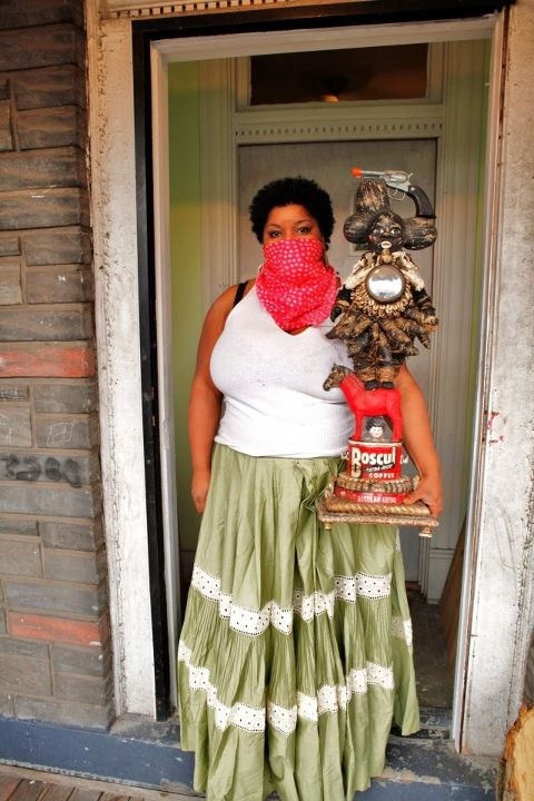 Packin' heat. I believe in the power. Of. Art.