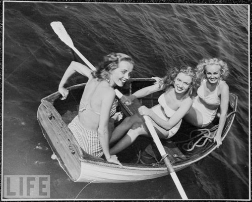 whyirow's tweet image. When normal people think of rowing....