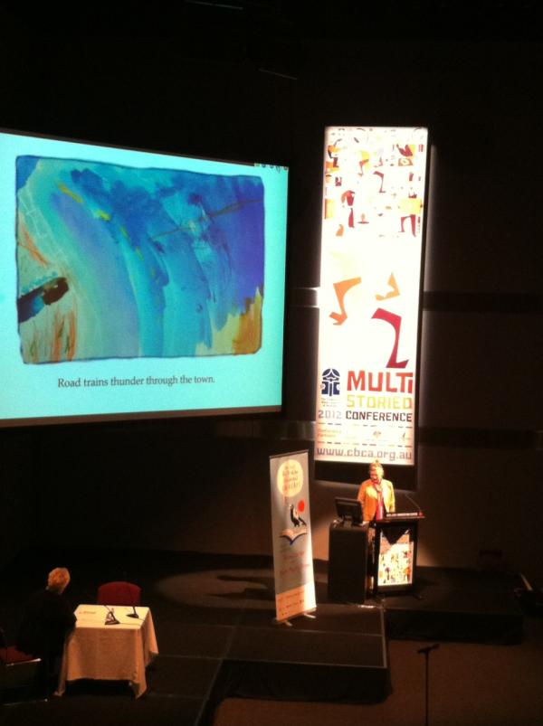KidsCockburnLib's tweet photo. Amazing stuff from Alison Lester and kids from around the country http://t.co/PBPWFVTZ