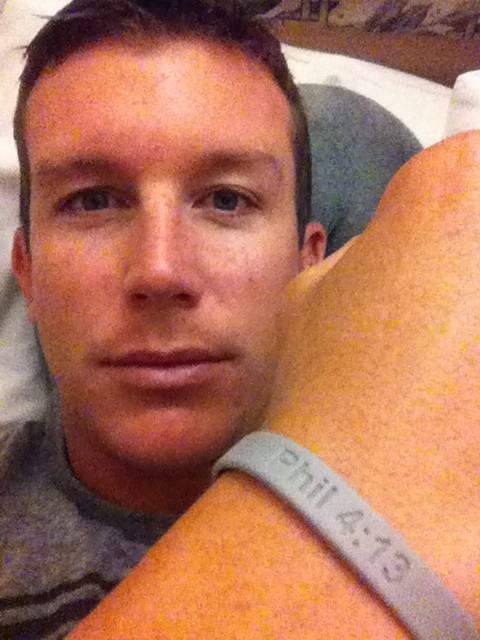 TedDiBiase's tweet photo. Tate was born at 4:13 pm. I was wearing this bracelet during his birth. Probably will never take it off http://t.co/hxIHOYdL