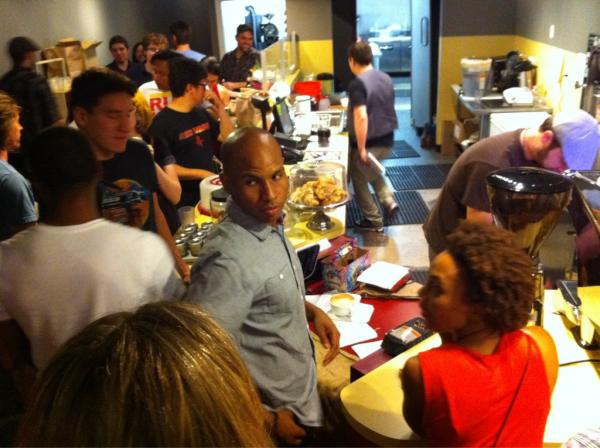 RedTreeTrading's tweet image. It's goin' down @Boomtowncoffee #TNTHTX