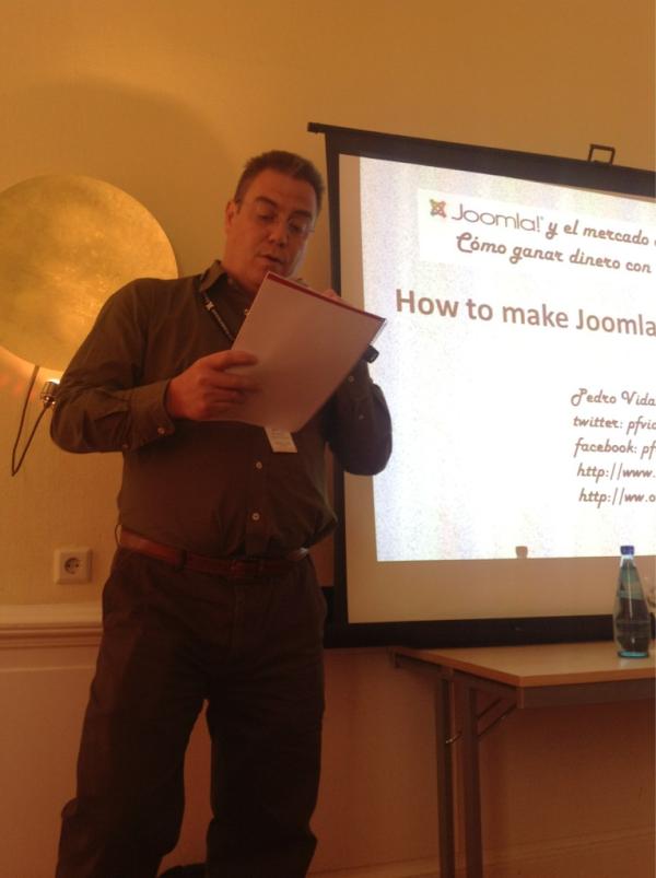 Pedro Vidal from OS Iberia #jab12