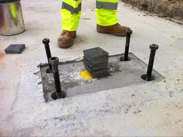 Our contracts manager <a href="/liampilk/">Liam Pilkington</a> on site playing jenga