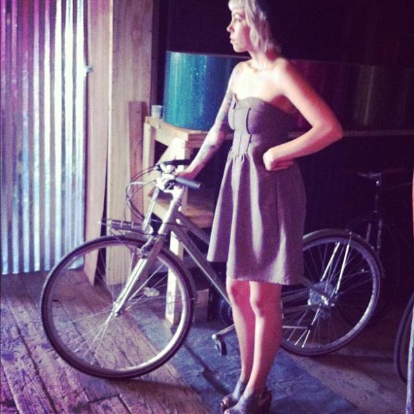 WeCanCoExist's tweet photo. Sneak peek at Fash Bash rehearsal! Join us Saturday and buy stickers to support safer roads! http://t.co/11G7o9XJ http://t.co/YwXmzet6