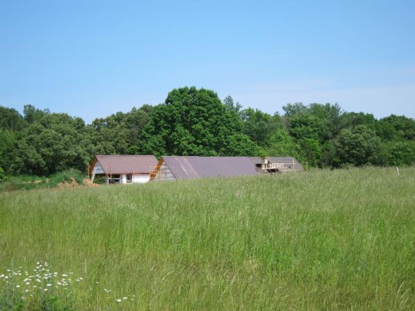 bdarchitects's tweet photo. Modern farmhouse in progress: http://t.co/vkYjPNhO