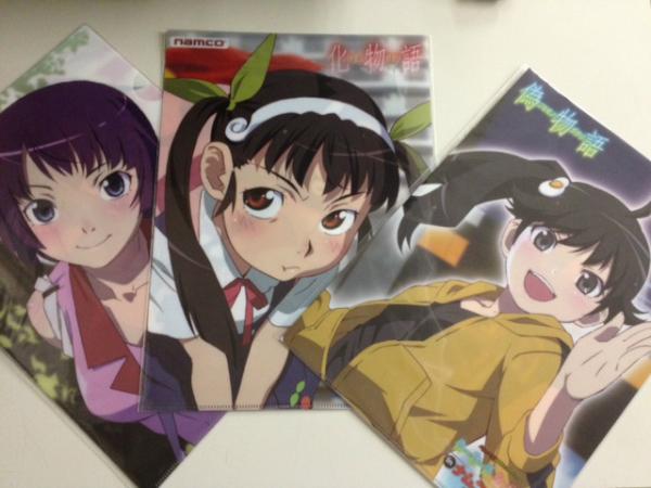 Namjatown ナンジャタウン A Twitter 5 26からナムコの約60店舗のお店で開催される 偽物語 化物語inナムコキャンペーン ナンジャタウンでは 一足早く5 18より 対象の景品機に500円投入でもらえるクリアファイルプレゼントを実施中 Namjanisebake Http T Co