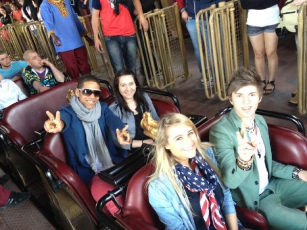 Hurra wir sind in Europapark ;) hüttengaudi pur !!