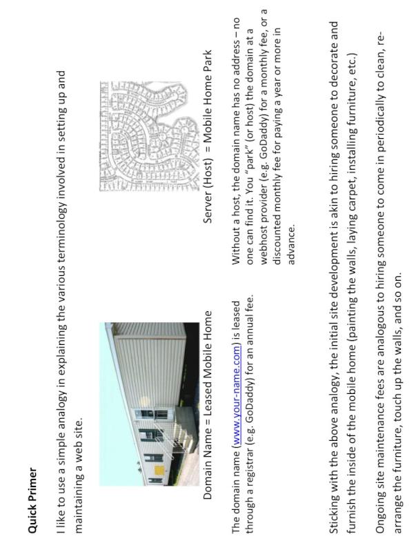 subbob's tweet image. How I explain DNS, hosting &amp;amp; domain names to some of my clients #d2wc