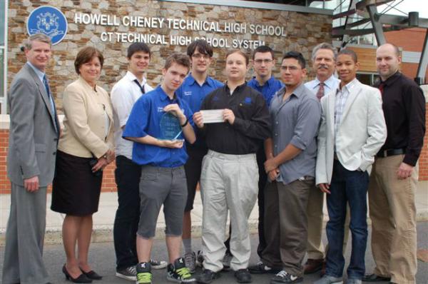 EversourceCT's tweet image. Congrats to students at #CheneyTech in #Manchester - runner-up in CL&amp;amp;P&apos;s Live Green - Win Green contest! #LGWG