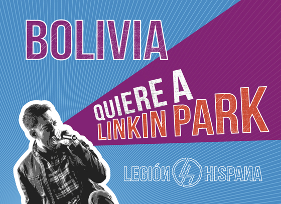 LegionHispana's tweet image. #YoquieroaLinkinPark en Bolivia @esuesa Linkin park debe ir a Bolivia! Aprovechen que tienen nuevo álbum a promocionar!