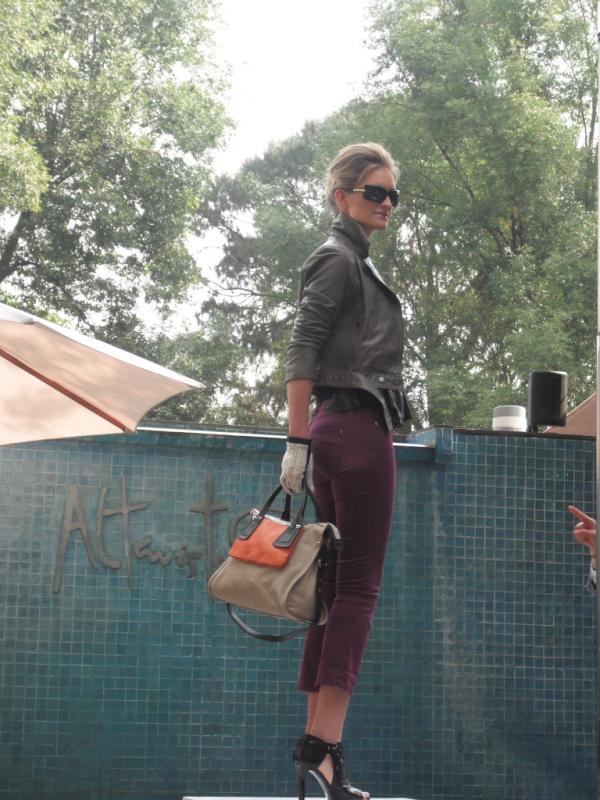 altavista147's tweet image. Este fue uno de los outfits #SS2012 de @MaxMaraMexico que presentaron en #Altavista147