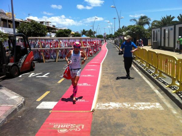 Michelle is T2 looking very happy