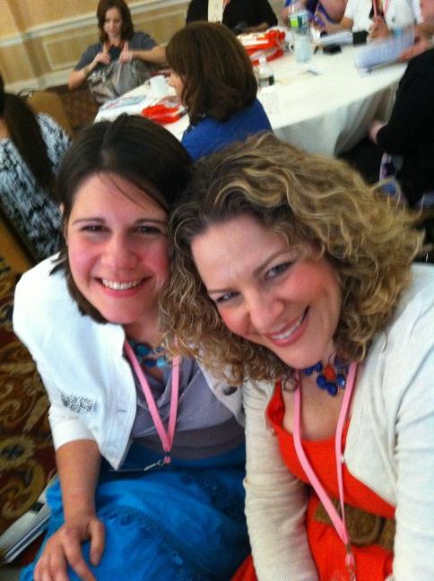 ScaryMommy's tweet photo. Loving our table. RT @JenniferBurden: Having a BLAST with Jill from @scarymommy at #bbcphilly !!! http://t.co/Ey3U1xlA