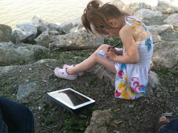 Ialana's tweet photo. Practicing my writing skills and spelling words. http://t.co/IZAj8Dxh