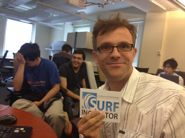 DEMO's tweet image. CJ is up next @SurfIncubator #NodeJS hack event w @Microsoft #NodeatSurf hosted by @bizspark #seattlestartups