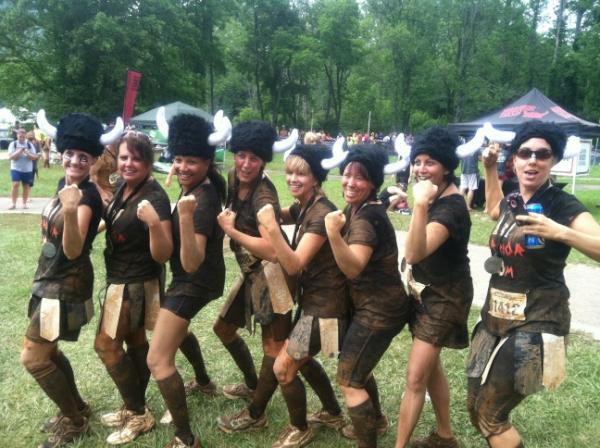 tinacas63's tweet photo. Great day!  Warrior soccer moms finished the warrior dash. http://t.co/ijIUAPOP