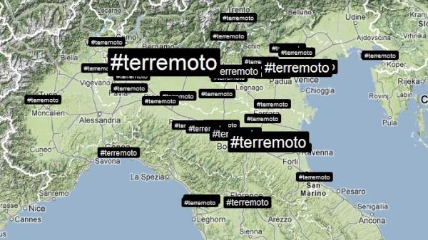 lucad1's tweet photo. #terremoto visto da twitter #norditalia http://t.co/nZTw0OT7