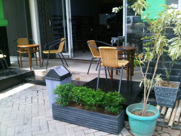Exterior <a href="/rumahwarteg/">Rumah Warteg</a> sambil ngopi, makan pisang,tape, goreng sore2
