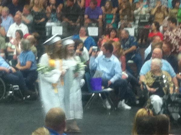 C1Judge's tweet photo. Graduation has begun #Therese http://t.co/6YUlJHI5