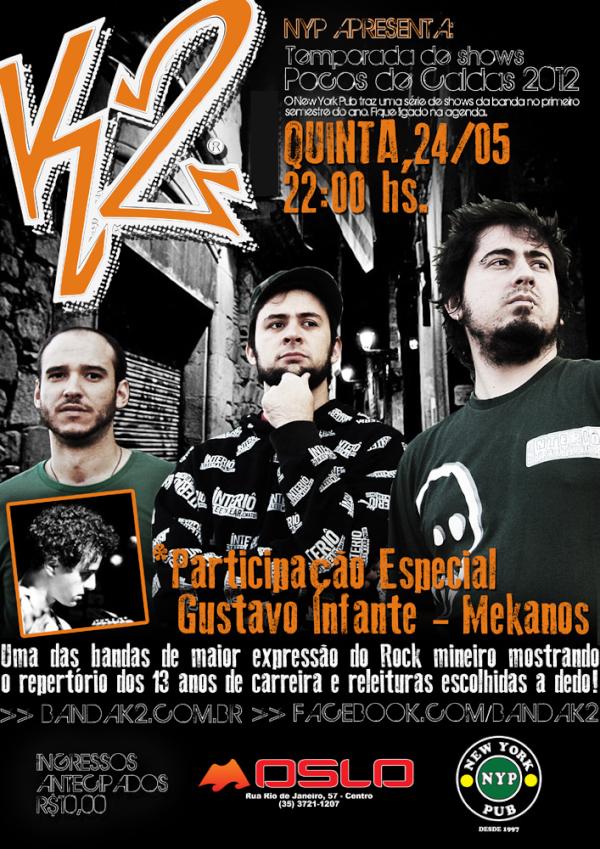bandak2's tweet photo. Nesta quinta-feira tem #K2 no @NewYorkPub com participação de Gustavo Infante ( @mekanos ). #TemporadaK2 http://t.co/dLignrhz