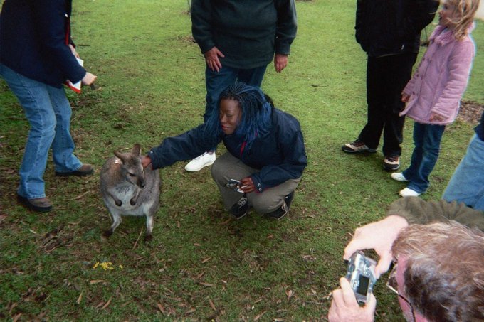Me petting a kangaroo, years ago. http://t.co/dGepJhjL<a href="/tag/squidgame"class="tags"><span>#squidgame</span></a>