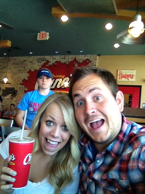 lancekriley's tweet photo. Raising canes with @katerlorimer #cmonsomebody http://t.co/4FNimaol