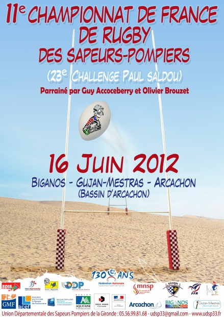 MahmMurdock's tweet photo. Invitation pour le 16 juin 2012! #rugby #Arcachon #sapeurs-pompiers http://t.co/sbjPL9M0