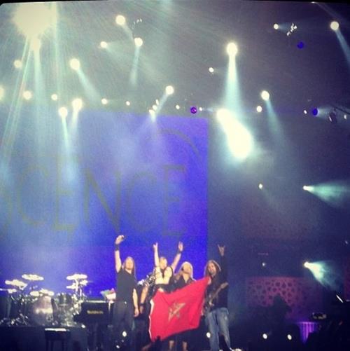 AmyLeeEV's tweet image. Thanks everybody! We had an incredible time in Morocco tonight, awesome show, so much love