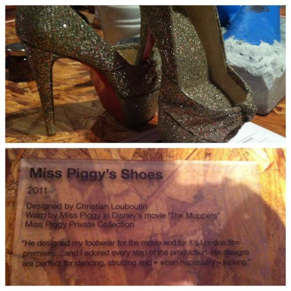 Loubuotin's tweet photo. Miss Piggy's Loubis http://t.co/nYLVYd8q