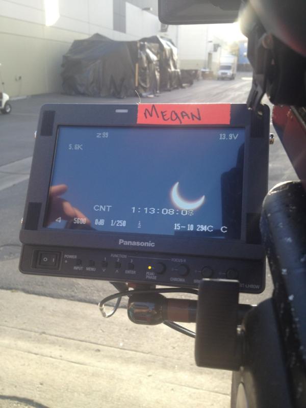 LisaMastro's tweet photo. Solar Eclipse! http://t.co/WdHTMI6e