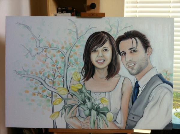 My gift to the newlyweds.