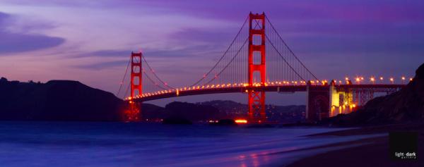 LightDarkPhoto's tweet photo. Golden Gate Bridge turns 75. In honour, here's a pic... http://t.co/ZLNJUL0a
